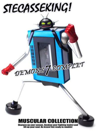 Kinnikuman - Stereo-Cassette King - CCP Muscular Collection - Advent Ver. (Special color) (CCP)ㅤ – CCP As Manufacturer – ActionFigure Brasil — ângulo diferente