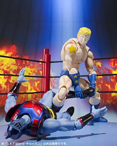 Kinnikuman - Terryman - S.H.Figuarts (Bandai)ㅤ – Bandai As Manufacturer – ActionFigure Brasil — com base expositora