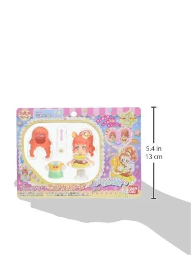 Kirakira ☆ Precure a la Mode - Arisugawa Himari - Cure Custard - PreCoorde Doll (Bandai)ㅤ – Bandai As Manufacturer – ActionFigureBrasil — ângulo diferente