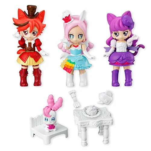 Kirakira ☆ Precure a la Mode - Cure Parfait - Bandai Shokugan - Candy Toy - Precure to Happy Life Precute 2 (Bandai)ㅤ – Bandai – ActionFigureBrasil