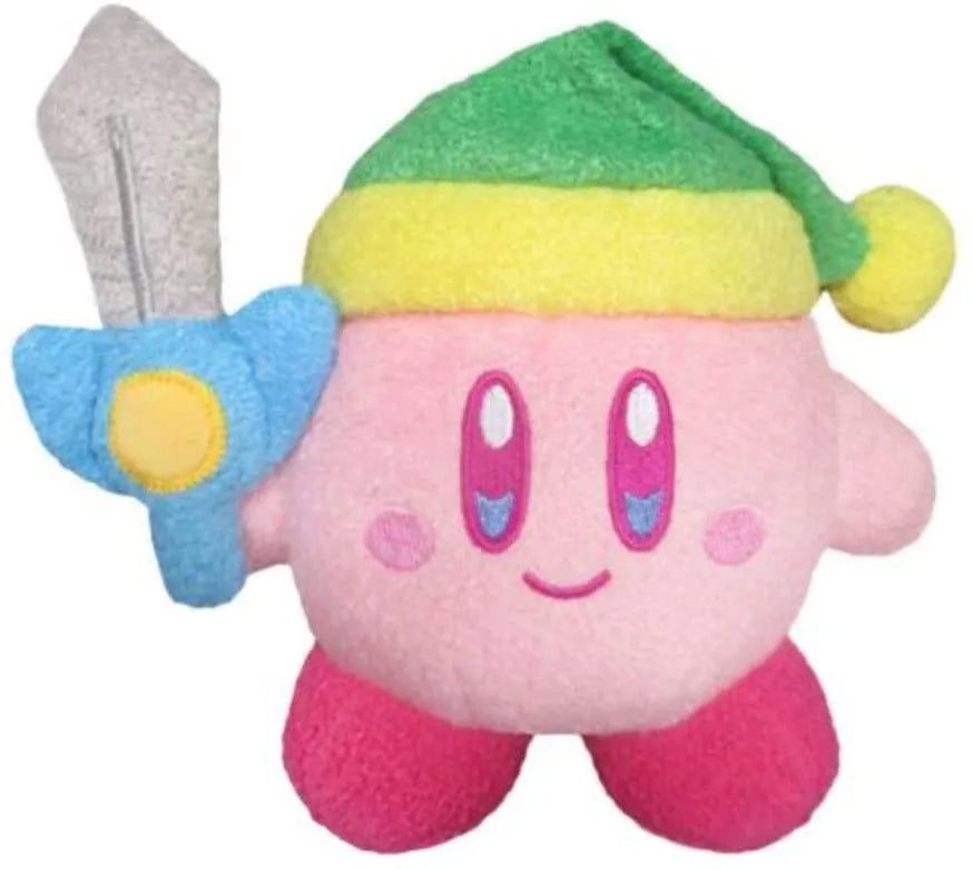 Kirby - MUTEKI! SUTEKI! CLOSET Plushie - Sword Ver. (Sanei Boeki)ㅤ – Sanei Boeki – ActionFigure Brasil