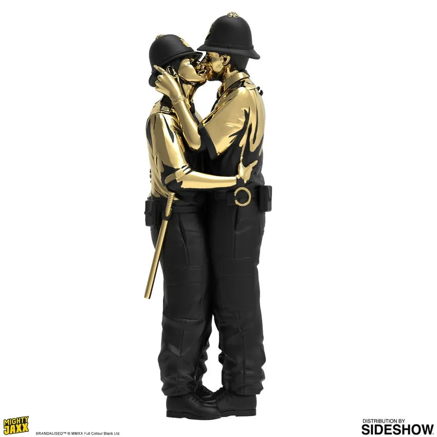 Kissing Coppers (Gold Rush Edition) - LIMITED EDITION (Gold Edition) – Mighty Jaxx – ActionFigure Brasil