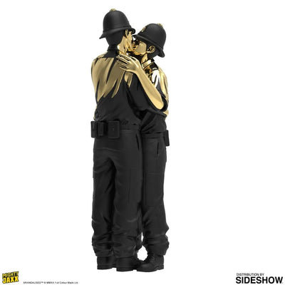 Kissing Coppers (Gold Rush Edition) - LIMITED EDITION (Gold Edition) – Mighty Jaxx – ActionFigure Brasil — embalagem
