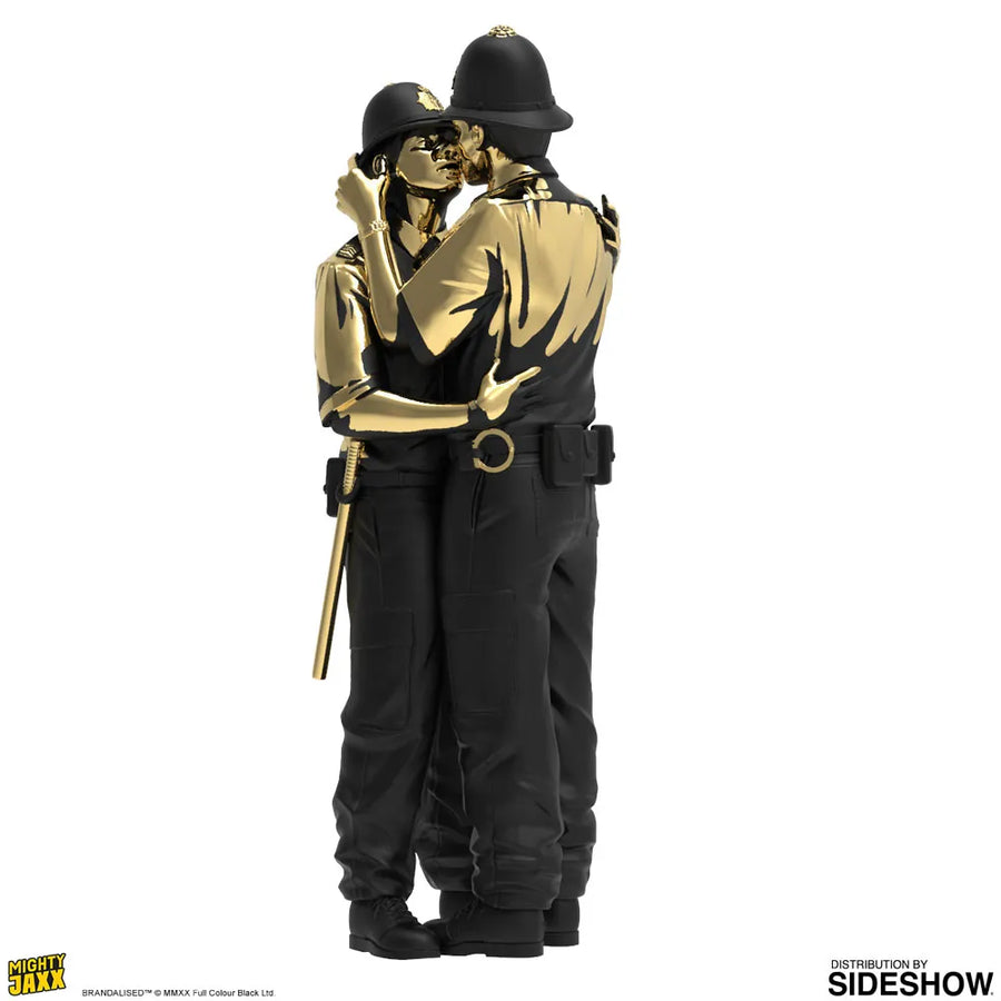 Kissing Coppers (Gold Rush Edition) - LIMITED EDITION (Gold Edition) – Mighty Jaxx – ActionFigure Brasil