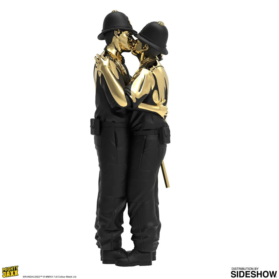 Kissing Coppers (Gold Rush Edition) - LIMITED EDITION (Gold Edition) – Mighty Jaxx – ActionFigure Brasil