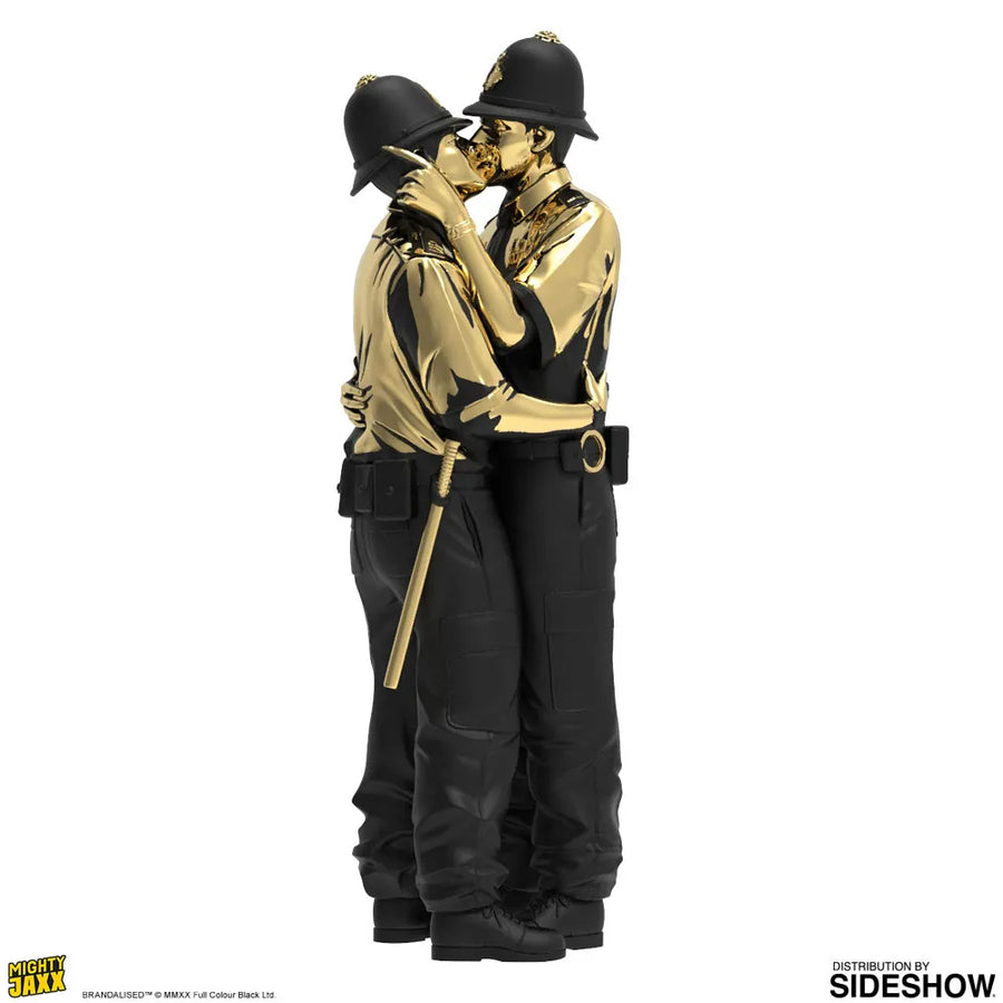 Kissing Coppers (Gold Rush Edition) - LIMITED EDITION (Gold Edition) – Mighty Jaxx – ActionFigure Brasil