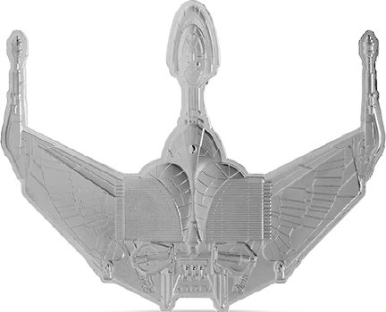 Klingon Bird of Prey - LIMITED EDITION: 500 – Agoro – ActionFigure Brasil