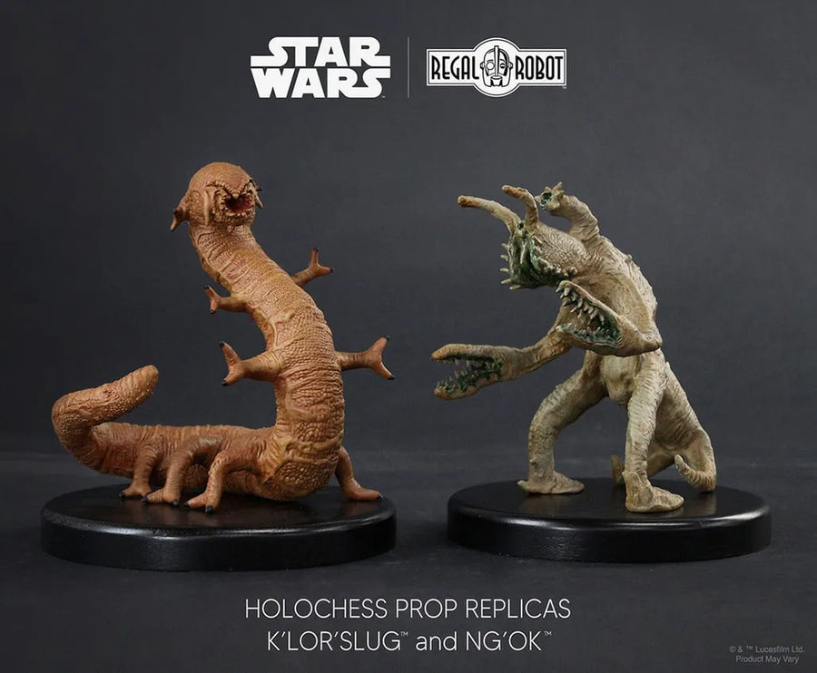 K’lor’slug™ & Ng’ok™ - LIMITED EDITION – Regal Robot – ActionFigure Brasil
