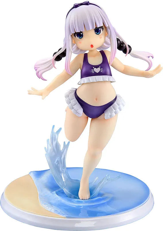 Kobayashi-san chi no Maid Dragon - Kanna Kamui - 1/6 - Excited to Wear a Swimsuit at Home Ver., Purple (Kaitendoh)ㅤ – Kaitendoh – ActionFigure Brasil