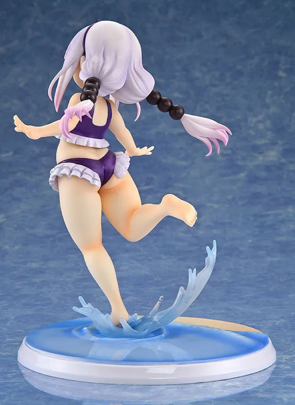Kobayashi-san chi no Maid Dragon - Kanna Kamui - 1/6 - Excited to Wear a Swimsuit at Home Ver., Purple (Kaitendoh)ㅤ – Kaitendoh – ActionFigure Brasil