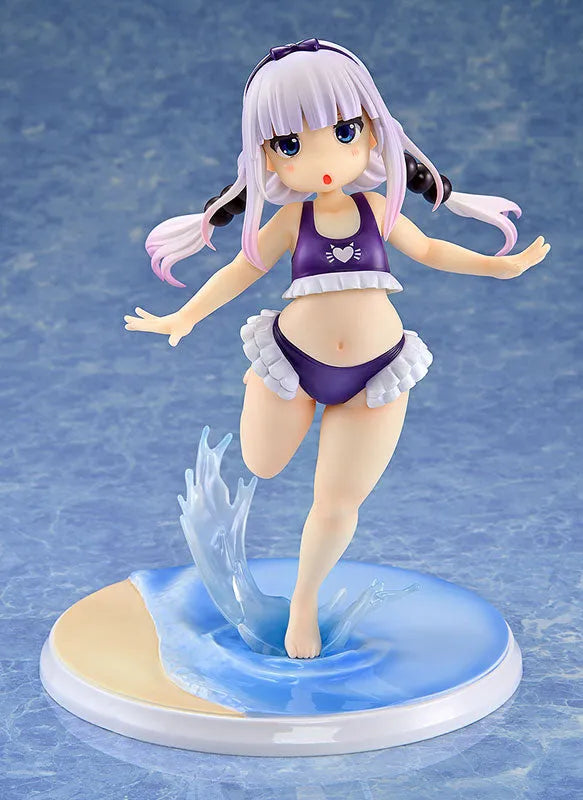 Kobayashi-san chi no Maid Dragon - Kanna Kamui - 1/6 - Excited to Wear a Swimsuit at Home Ver., Purple (Kaitendoh)ㅤ – Kaitendoh – ActionFigure Brasil