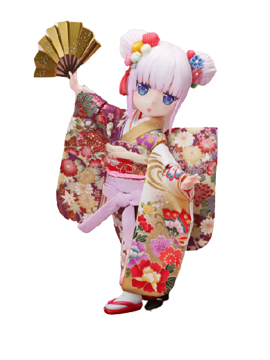 Kobayashi-san chi no Maid Dragon - Kanna Kamui - F:Nex - 1/4 - Nihon Ningyou (FuRyu, Yoshitoku) [Shop Exclusive]ㅤ – FuRyu – ActionFigure Brasil