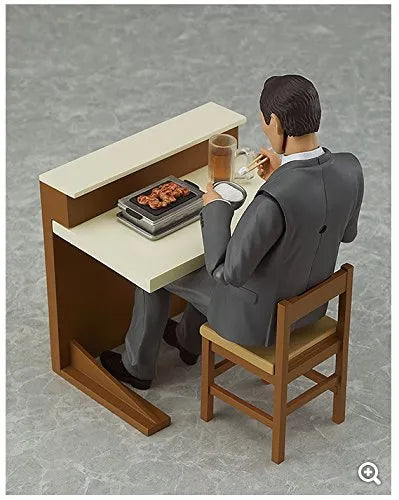 Kodoku no Gourmet - Inogashira Gorou - Figma #EX-048b - Yutaka Matsushige ver., Hard Boiled GORO Edition (Max Factory, TV Tokyo)ㅤ – Max Factory As Producer,TV Tokyo – ActionFigure Brasil