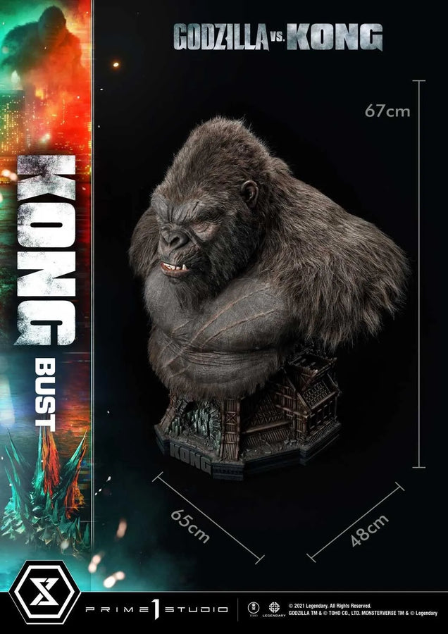 Kong Bust (Regular Version) Godzilla vs Kong – Prime1Studio – ActionFigure Brasil