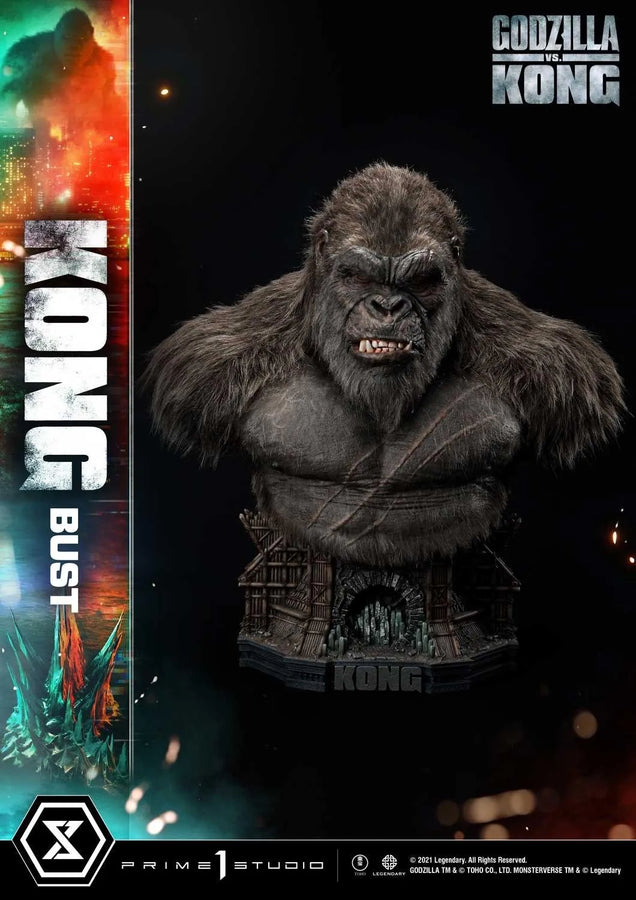 Kong Bust (Regular Version) Godzilla vs Kong – Prime1Studio – ActionFigure Brasil