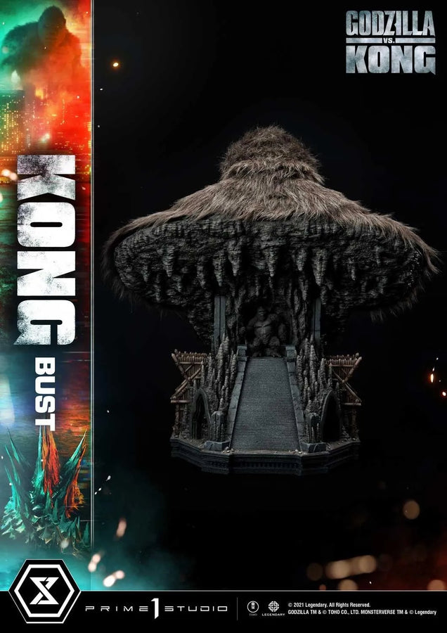 Kong Bust (Regular Version) Godzilla vs Kong – Prime1Studio – ActionFigure Brasil