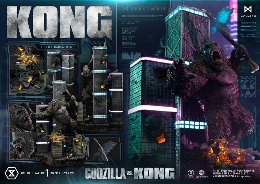 Kong (Final Battle Edition) Godzilla vs Kong – Prime1Studio – ActionFigure Brasil