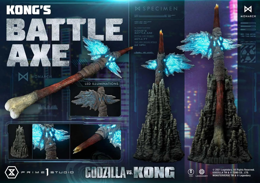 Kong's Battle Axe (Regular Version) Godzilla vs Kong – Prime1Studio – ActionFigure Brasil