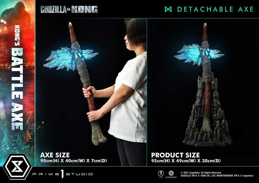 Kong's Battle Axe (Regular Version) Godzilla vs Kong – Prime1Studio – ActionFigure Brasil