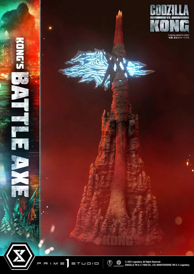 Kong's Battle Axe (Regular Version) Godzilla vs Kong – Prime1Studio – ActionFigure Brasil