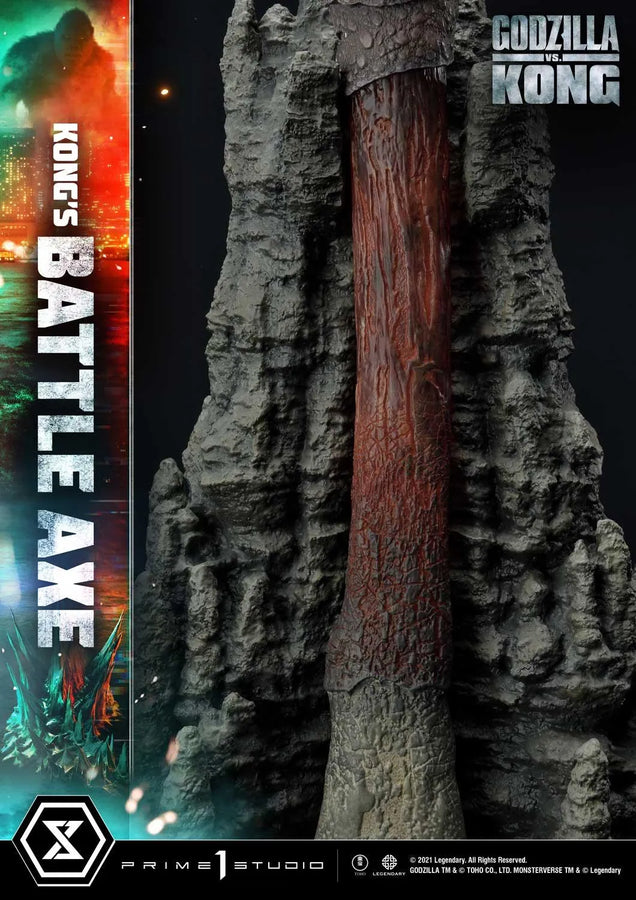 Kong's Battle Axe (Regular Version) Godzilla vs Kong – Prime1Studio – ActionFigure Brasil
