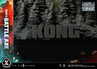 Kong's Battle Axe (Regular Version) Godzilla vs Kong – Prime1Studio – ActionFigure Brasil