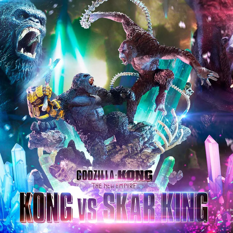 Kong vs Skar King (Bonus Version) Godzilla x Kong: The New Empire (Film) – Prime1Studio – ActionFigure Brasil