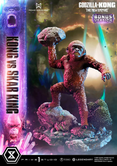 Kong vs Skar King (Bonus Version) Godzilla x Kong: The New Empire (Film) – Prime1Studio – ActionFigure Brasil