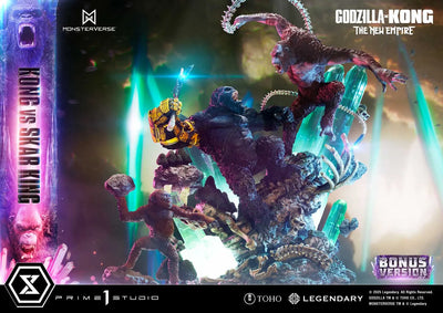 Kong vs Skar King (Bonus Version) Godzilla x Kong: The New Empire (Film) – Prime1Studio – ActionFigure Brasil
