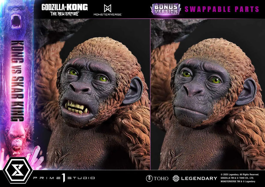 Kong vs Skar King (Bonus Version) Godzilla x Kong: The New Empire (Film) – Prime1Studio – ActionFigure Brasil