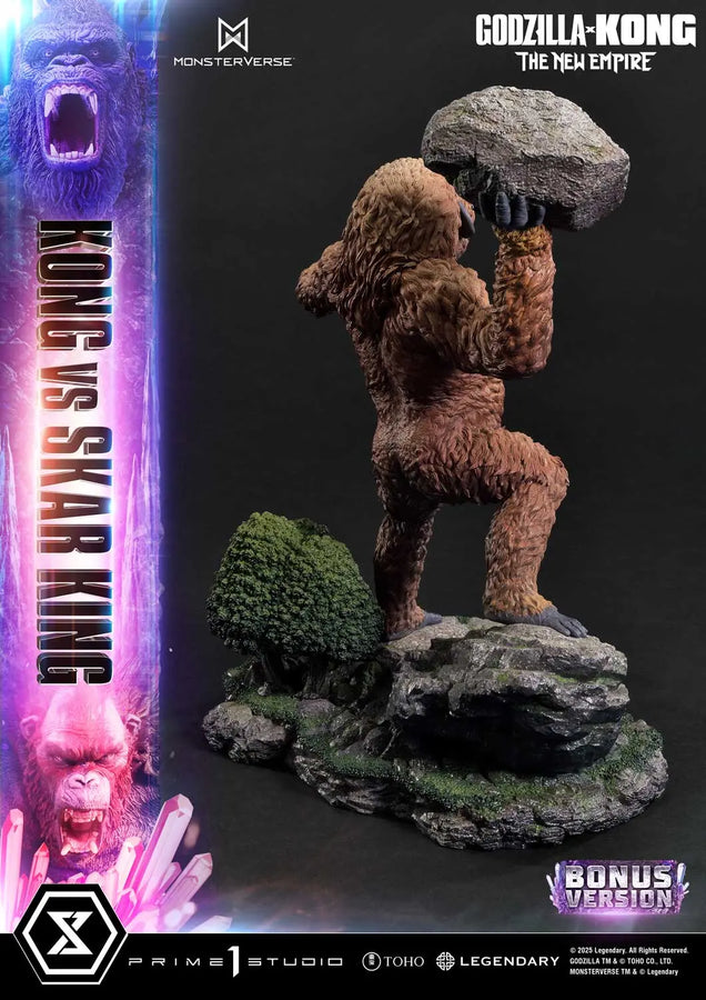 Kong vs Skar King (Bonus Version) Godzilla x Kong: The New Empire (Film) – Prime1Studio – ActionFigure Brasil