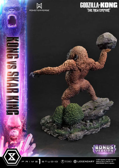 Kong vs Skar King (Bonus Version) Godzilla x Kong: The New Empire (Film) – Prime1Studio – ActionFigure Brasil