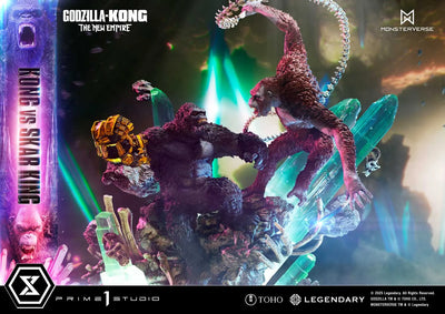 Kong vs Skar King (Bonus Version) Godzilla x Kong: The New Empire (Film) – Prime1Studio – ActionFigure Brasil