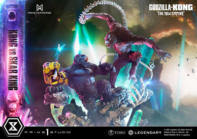 Kong vs Skar King (Bonus Version) Godzilla x Kong: The New Empire (Film) – Prime1Studio – ActionFigure Brasil