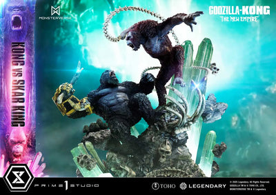 Kong vs Skar King (Bonus Version) Godzilla x Kong: The New Empire (Film) – Prime1Studio – ActionFigure Brasil