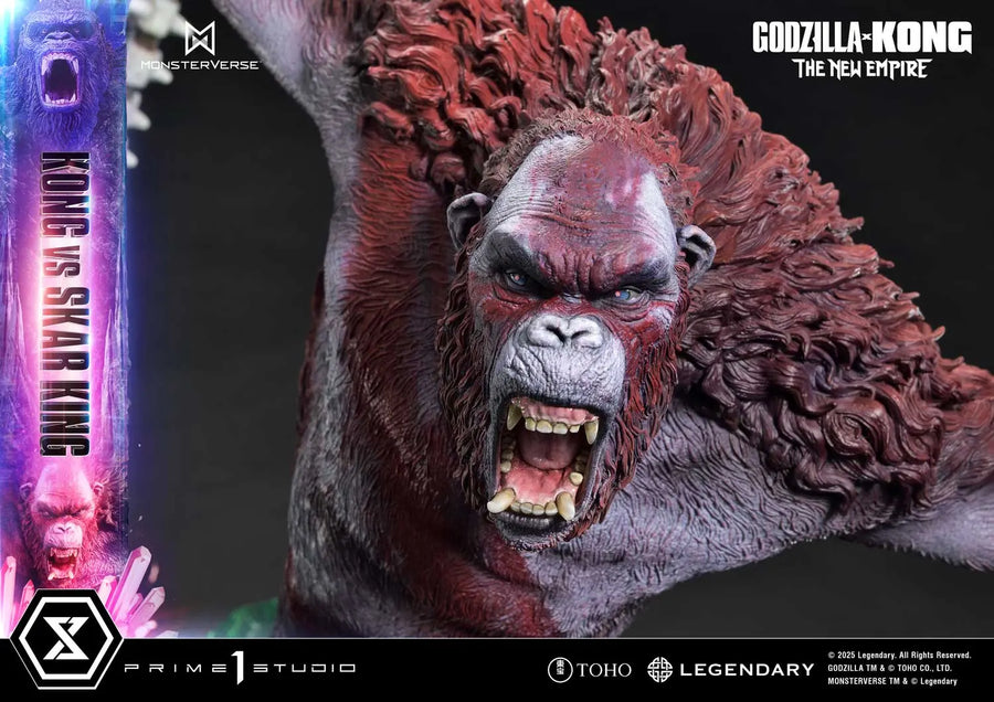 Kong vs Skar King (Bonus Version) Godzilla x Kong: The New Empire (Film) – Prime1Studio – ActionFigure Brasil