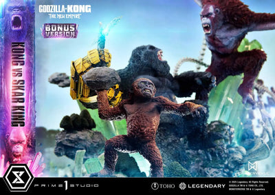 Kong vs Skar King (Bonus Version) Godzilla x Kong: The New Empire (Film) – Prime1Studio – ActionFigure Brasil