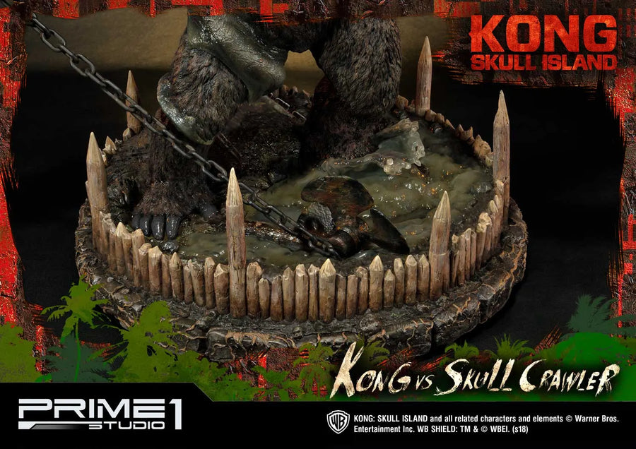 Kong vs Skull Crawler (Deluxe Version) Kong: Skull Island (Film) – Prime1Studio – ActionFigure Brasil