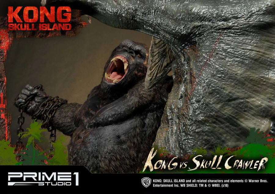 Kong vs Skull Crawler (Deluxe Version) Kong: Skull Island (Film) – Prime1Studio – ActionFigure Brasil
