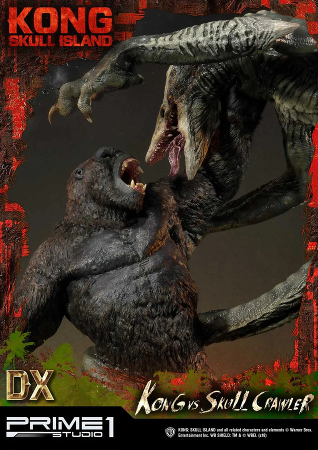 Kong vs Skull Crawler (Deluxe Version) Kong: Skull Island (Film) – Prime1Studio – ActionFigure Brasil