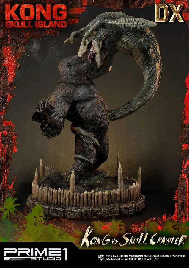 Kong vs Skull Crawler (Deluxe Version) Kong: Skull Island (Film) – Prime1Studio – ActionFigure Brasil