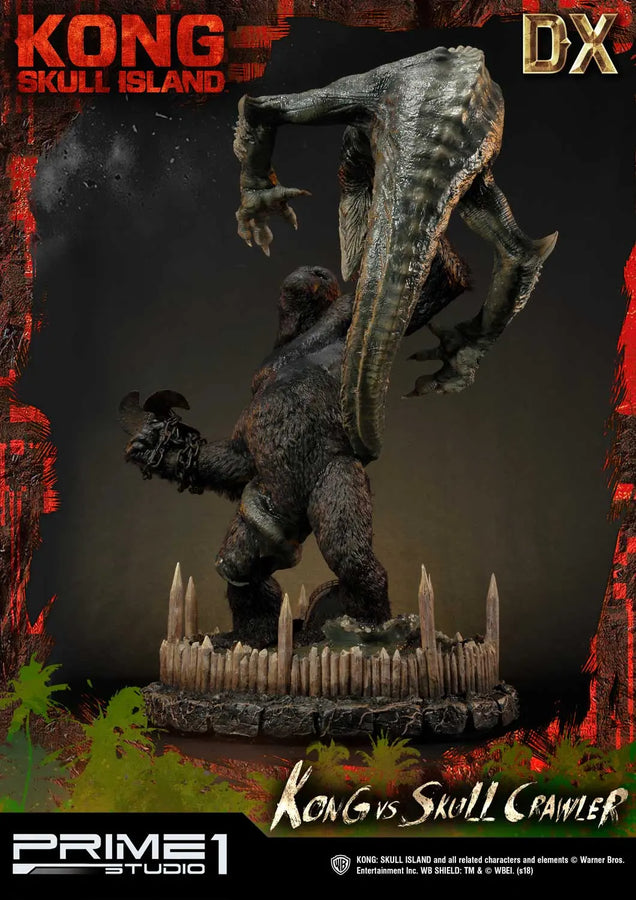 Kong vs Skull Crawler (Deluxe Version) Kong: Skull Island (Film) – Prime1Studio – ActionFigure Brasil