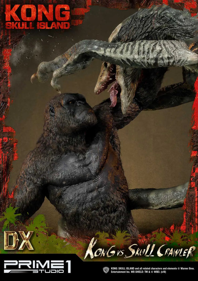 Kong vs Skull Crawler (Deluxe Version) Kong: Skull Island (Film) – Prime1Studio – ActionFigure Brasil