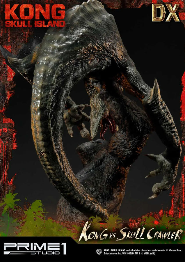 Kong vs Skull Crawler (Deluxe Version) Kong: Skull Island (Film) – Prime1Studio – ActionFigure Brasil