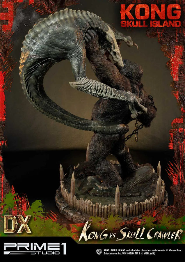 Kong vs Skull Crawler (Deluxe Version) Kong: Skull Island (Film) – Prime1Studio – ActionFigure Brasil
