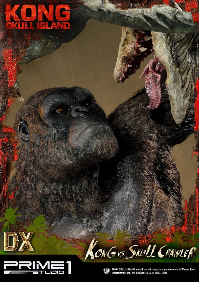 Kong vs Skull Crawler (Deluxe Version) Kong: Skull Island (Film) – Prime1Studio – ActionFigure Brasil
