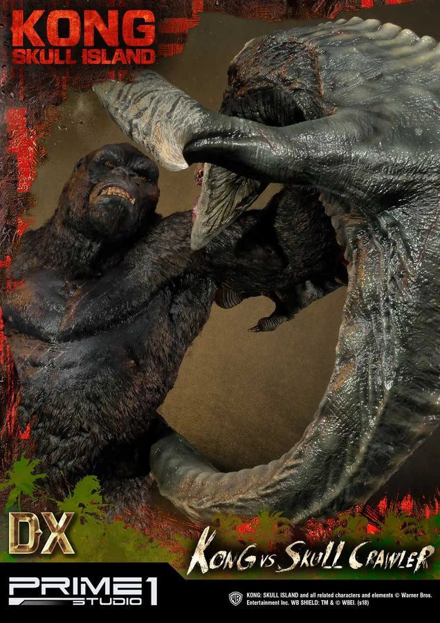 Kong vs Skull Crawler (Deluxe Version) Kong: Skull Island (Film) – Prime1Studio – ActionFigure Brasil