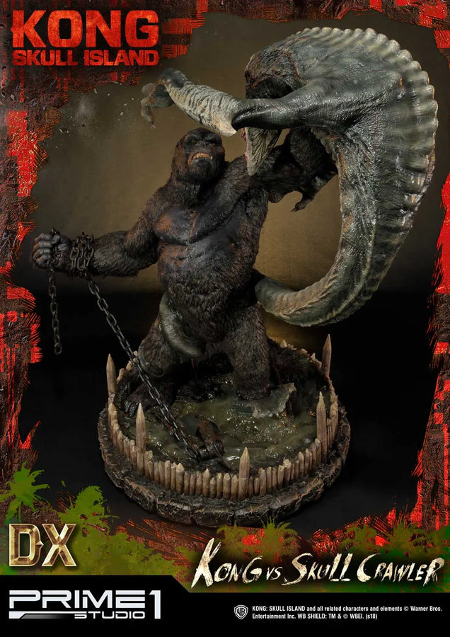 Kong vs Skull Crawler (Deluxe Version) Kong: Skull Island (Film) – Prime1Studio – ActionFigure Brasil