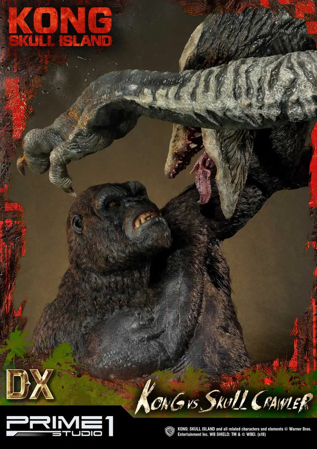 Kong vs Skull Crawler (Deluxe Version) Kong: Skull Island (Film) – Prime1Studio – ActionFigure Brasil