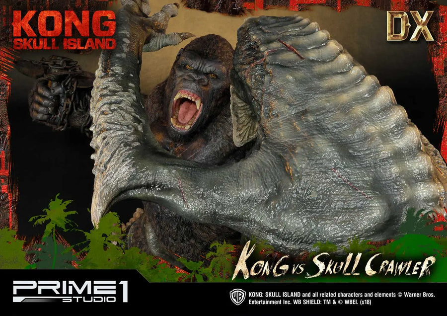 Kong vs Skull Crawler (Deluxe Version) Kong: Skull Island (Film) – Prime1Studio – ActionFigure Brasil